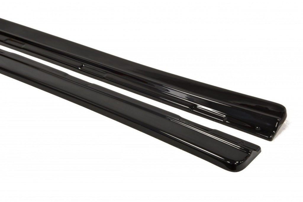 Maxton Design Street+ Seitenschweller Leisten passend für Chevrolet Camaro SS / Standard Mk5 schwarz Hochglanz