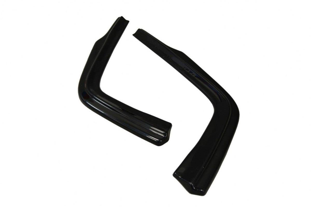 Maxton Design Heck Ansatz Flaps Diffusor passend für Lexus GS Mk4 Facelift H schwarz Hochglanz