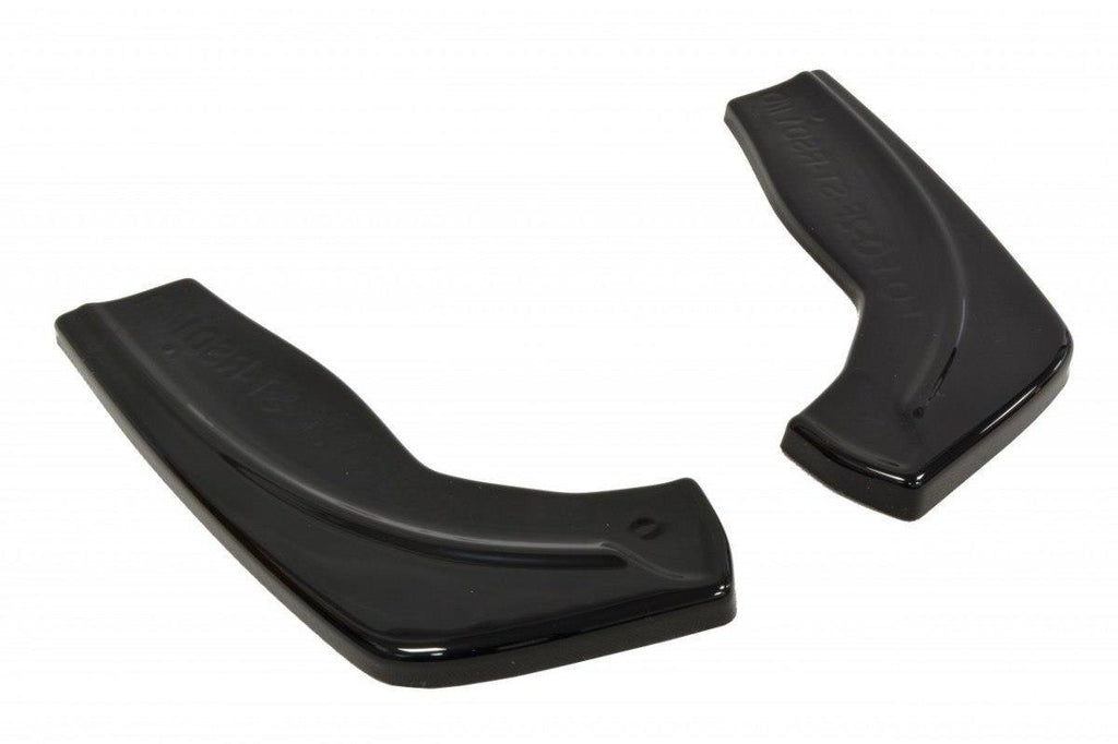 Maxton Design Heck Ansatz Flaps Diffusor V.1 passend für Ford Focus ST Mk2 FL schwarz Hochglanz