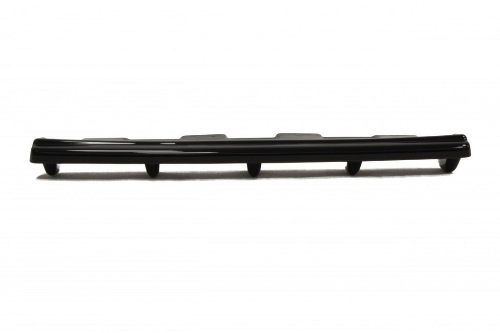 Maxton Design Mittlerer Diffusor Heck Ansatz für Mitsubishi Lancer Evo X im DTM LOOK schwarz matt