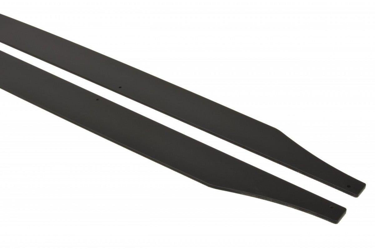 Maxton Design Racing Seitenschweller Ansatz VW PASSAT B6/B7 R-LINE für Volkswagen Passat Mk6 (B6)