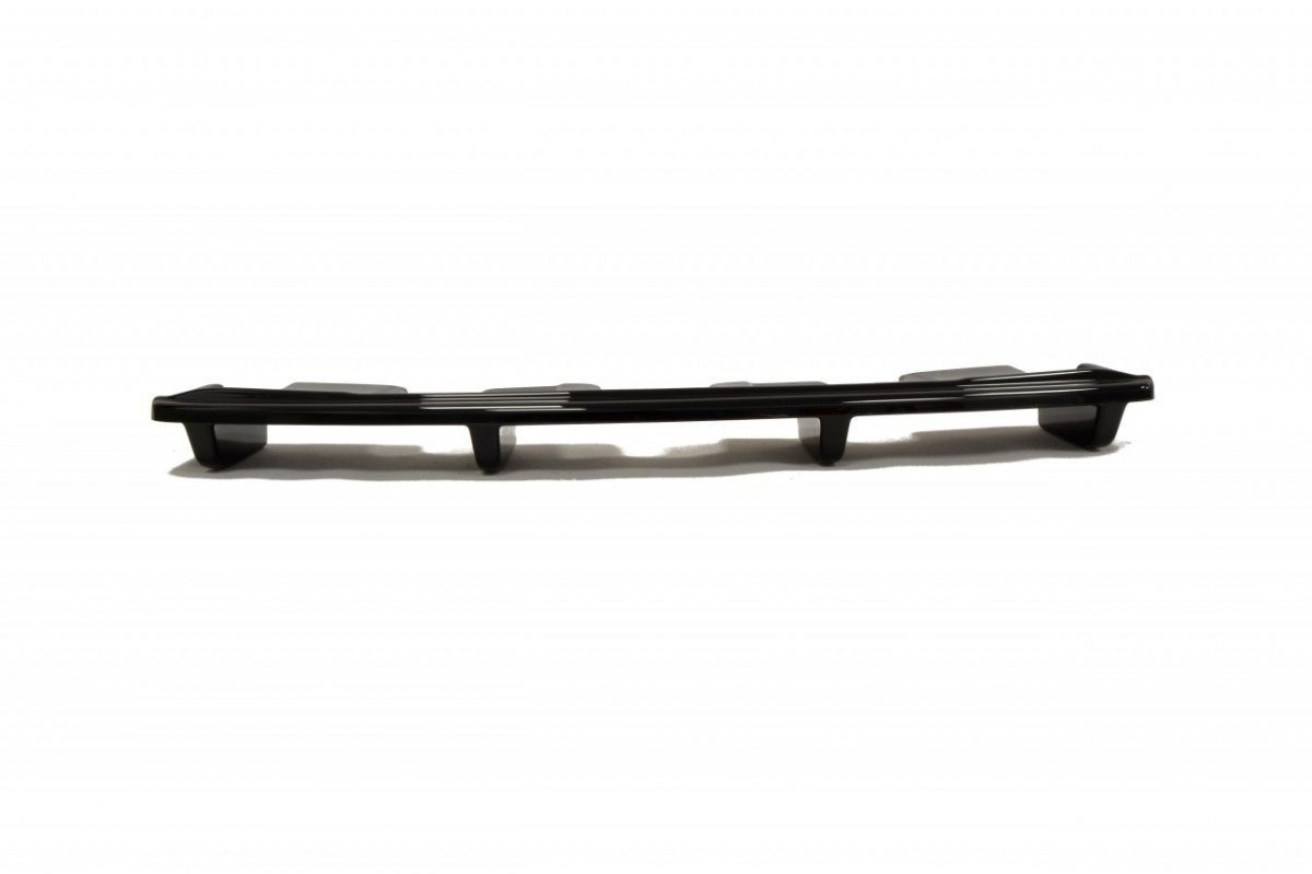 Maxton Design Mittlerer Diffusor Heck Ansatz für Jeep Grand Cherokee WK2 Summit Facelift DTM LOOK Carbon Look