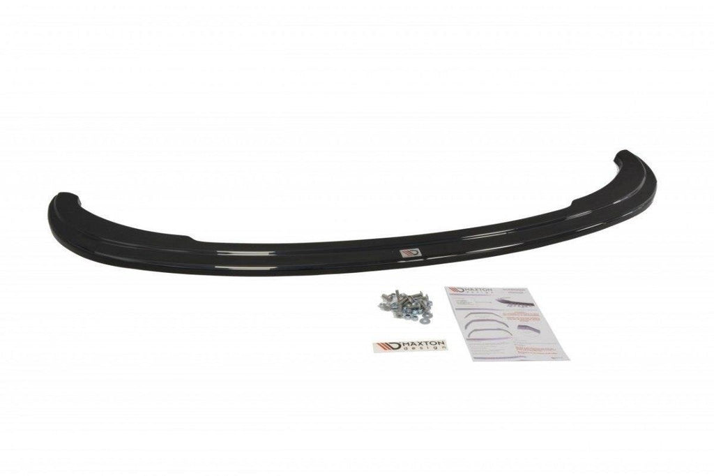 Maxton Design Street+ Spoilerlippe Front Ansatz passend für v.1 BMW Z4 E85 / E86 Facelift schwarz Hochglanz