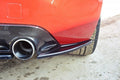 Maxton Design Heck Ansatz Flaps Diffusor passend für PEUGEOT 308 II GTI schwarz Hochglanz