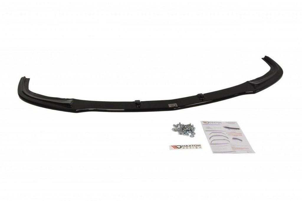 Maxton Design Street+ Spoilerlippe Front Ansatz passend für MAZDA 3 MK2 SPORT (vor Facelift) schwarz Hochglanz