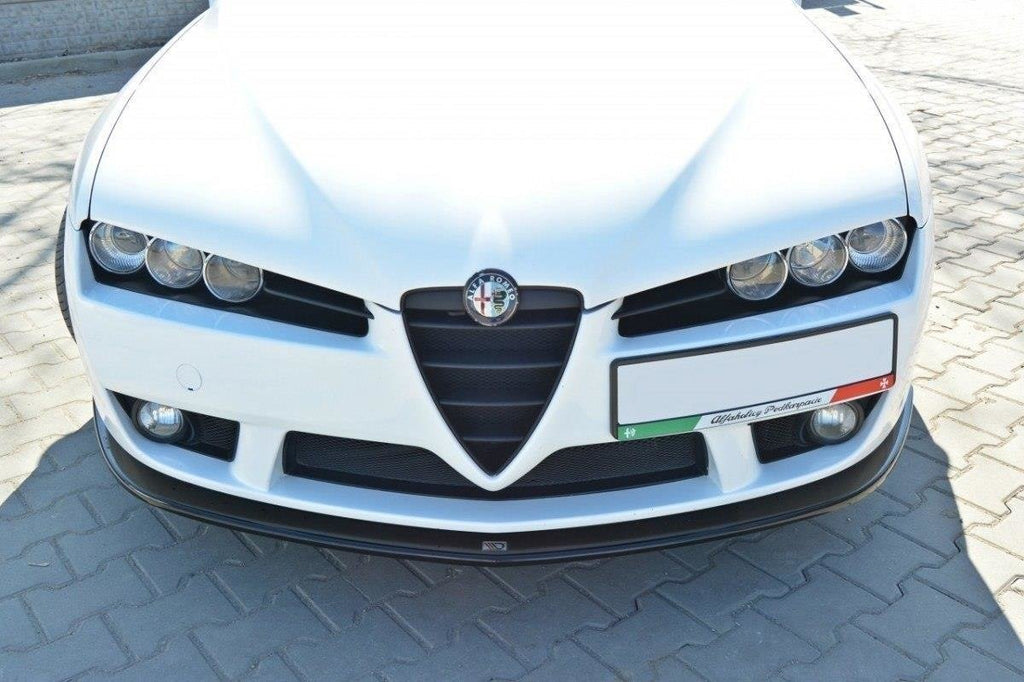 Maxton Design Street+ Spoilerlippe Front Ansatz passend für Alfa Romeo Brera schwarz Hochglanz
