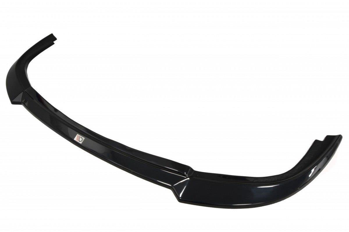 Maxton Design Street+ Spoilerlippe Front Ansatz passend für v.1 Subaru Impreza II WRX schwarz Hochglanz