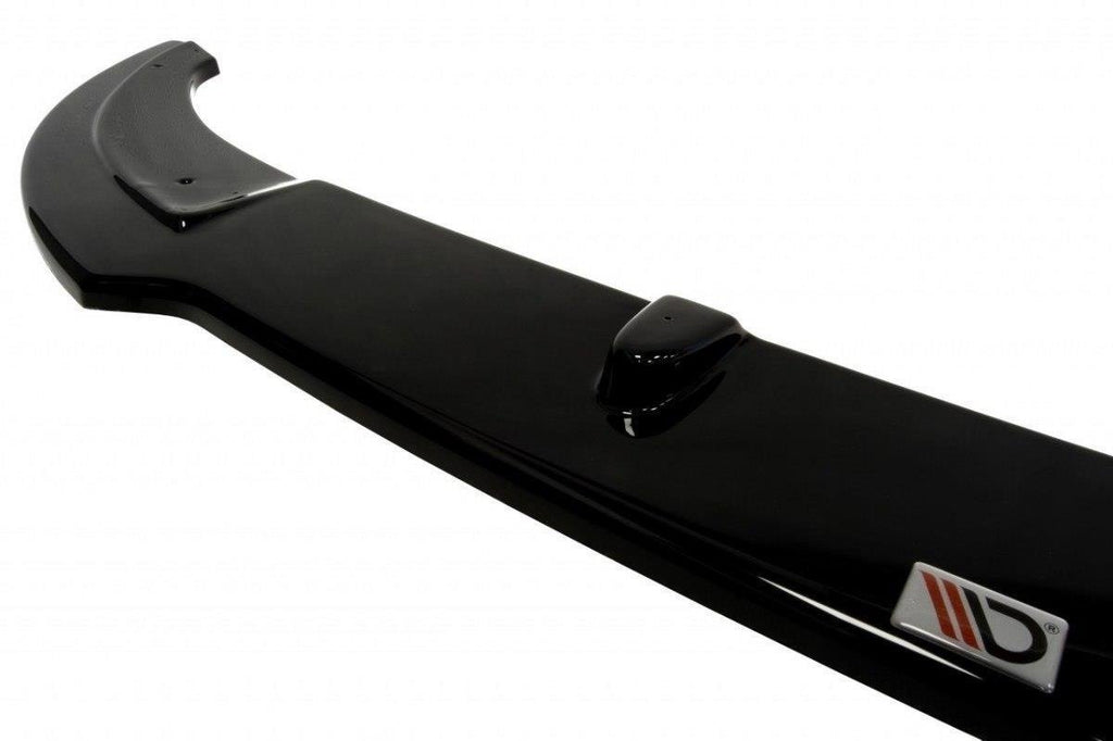 Maxton Design Street+ Spoilerlippe Front Ansatz V.1 passend für MINI COOPER R56 JCW schwarz Hochglanz