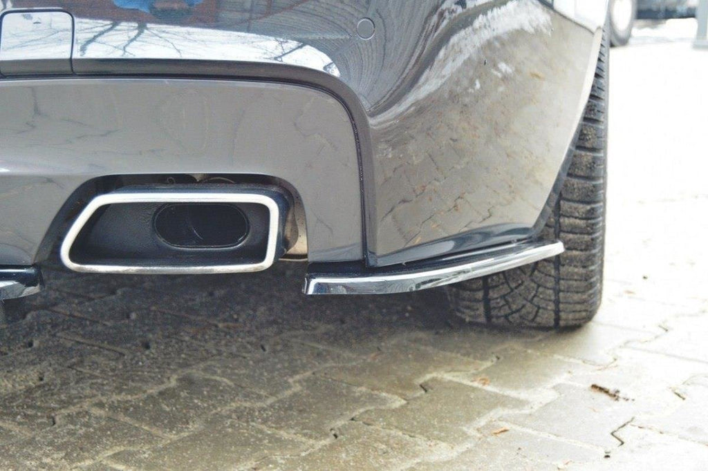Maxton Design Heck Ansatz Flaps Diffusor passend für BMW 6er Gran Coupé M Paket schwarz Hochglanz