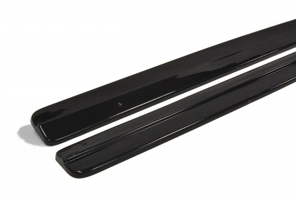 Maxton Design Street+ Seitenschweller Leisten passend für Mazda 3 Sport MK2 schwarz Hochglanz