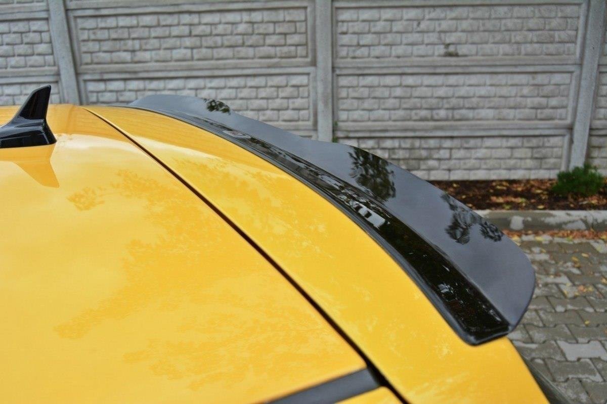 Maxton Design Spoiler CAP passend für VW GOLF 4 schwarz Hochglanz