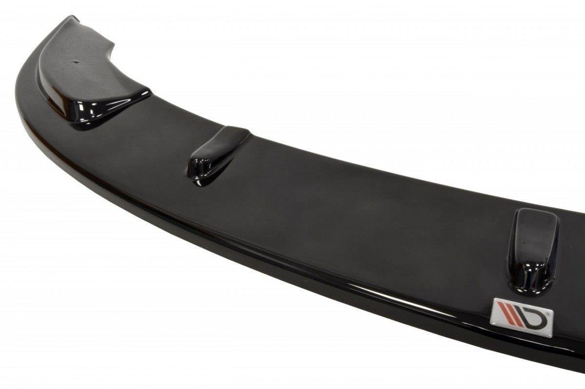 Maxton Design Street+ Spoilerlippe Front Ansatz passend für VW PASSAT B5 schwarz Hochglanz