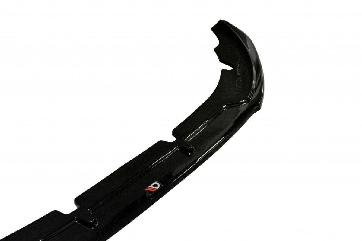 Maxton Design Street+ Spoilerlippe Front Ansatz passend für v.1 VOLVO V50F R-DESIGN schwarz Hochglanz