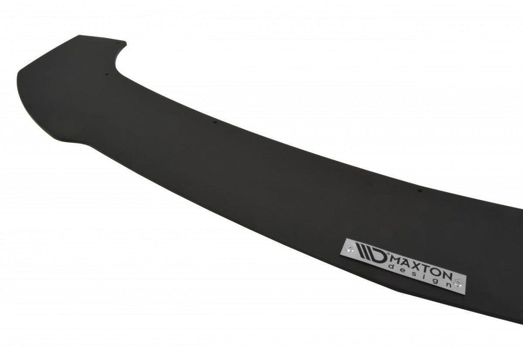Maxton Design Racing Street+ Spoilerlippe Front Ansatz passend für Mercedes-Benz C Limousine / Kombi AMG-Line W204 / S204