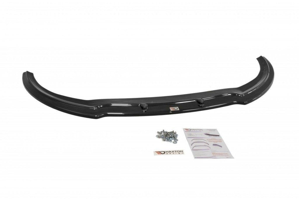 Maxton Design Street+ Spoilerlippe Front Ansatz passend für Fiat Bravo MK 2 SPORT schwarz Hochglanz