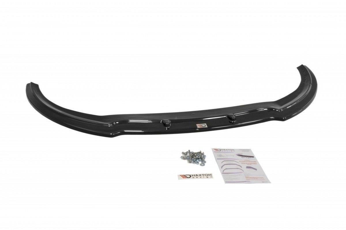 Maxton Design Street+ Spoilerlippe Front Ansatz passend für Fiat Bravo MK 2 SPORT schwarz Hochglanz
