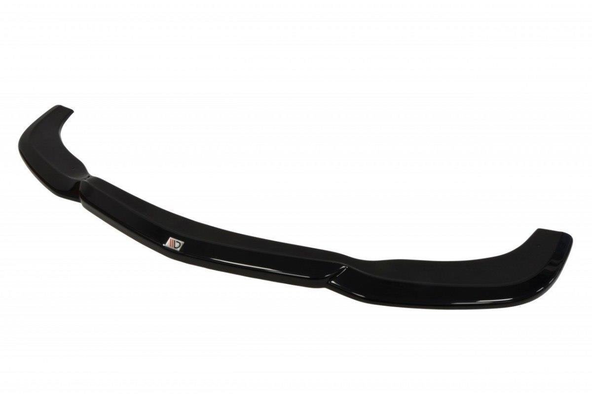 Maxton Design Street+ Spoilerlippe Front Ansatz passend für MERCEDES C-KLASSE W204 Facelift schwarz Hochglanz