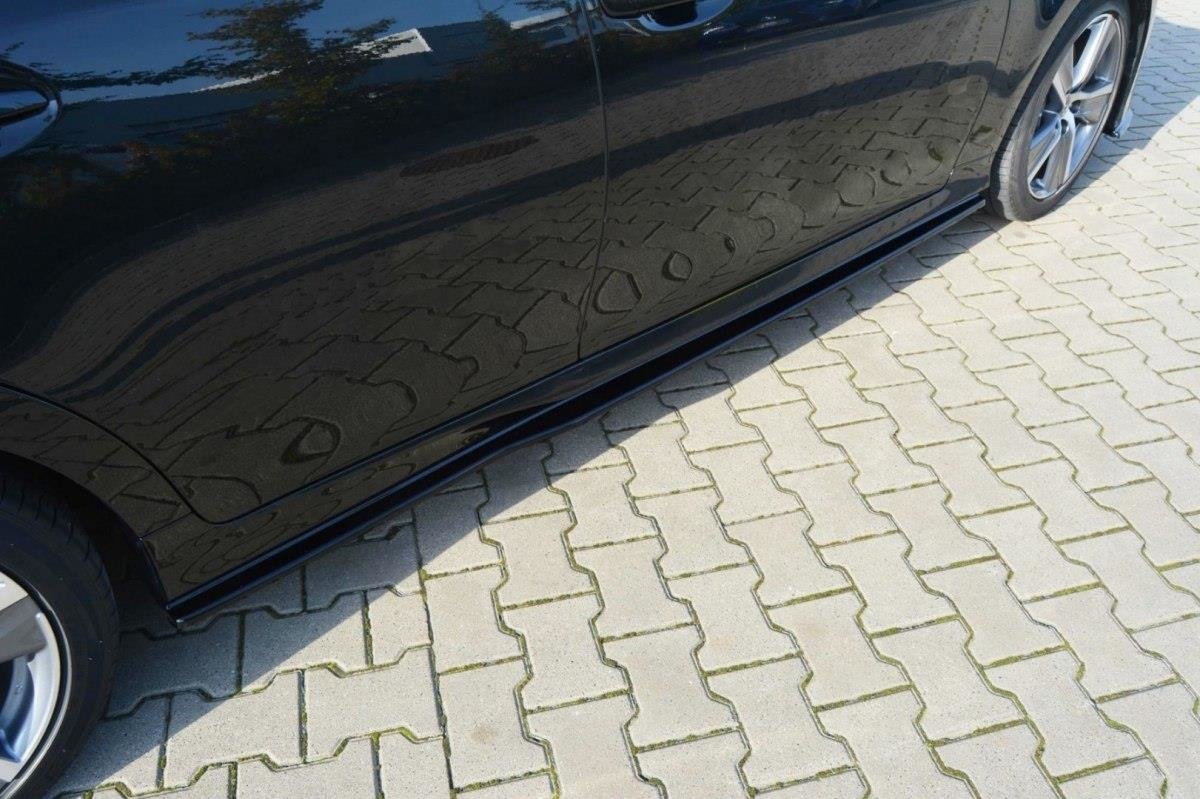 Maxton Design Seitenschweller Ansatz für Lexus GS Mk4 Facelift Carbon Look