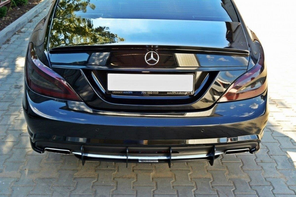 Maxton Design Diffusor Heck Ansatz passend für Heckschürze passend für MERCEDES CLS C218 AMG LINE