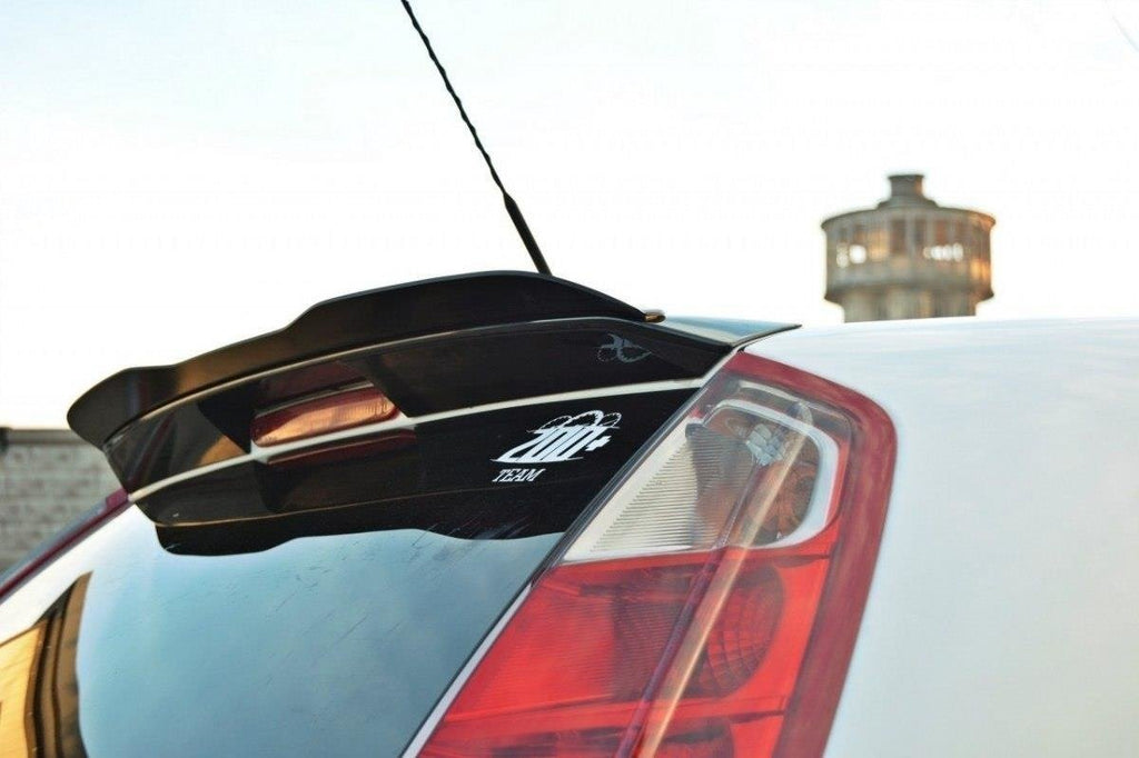 Maxton Design Spoiler CAP passend für FIAT GRANDE PUNTO ABARTH schwarz Hochglanz