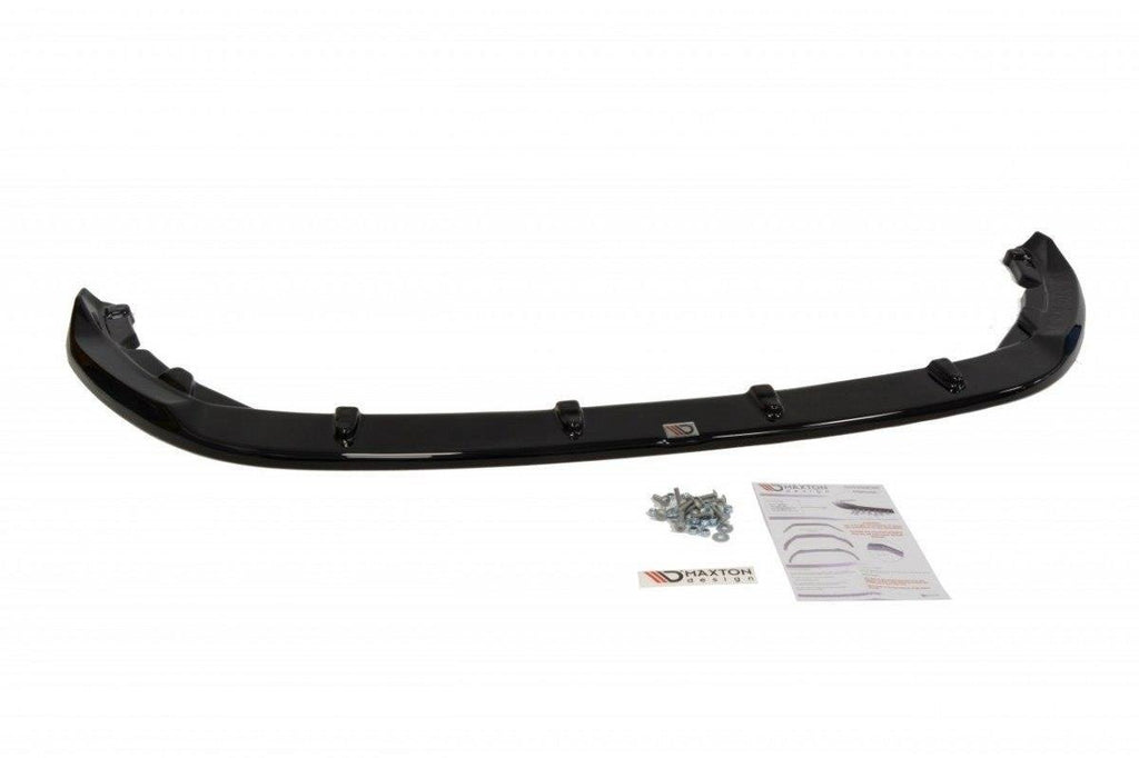 Maxton Design Street+ Spoilerlippe Front Ansatz passend für v.2 PEUGEOT 308 II GTI schwarz Hochglanz