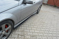 Maxton Design Seitenschweller Mercedes-Benz C Limousine / Kombi AMG-Line W204 / S204 schwarz Hochglanz für Mercedes-Benz C Klasse W204