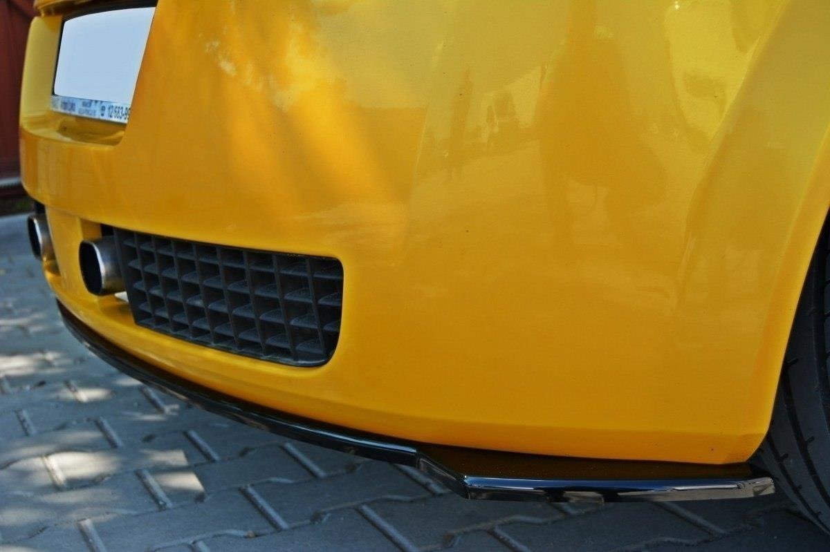 Maxton Design Diffusor Heck Ansatz passend für RENAULT MEGANE II RS schwarz Hochglanz