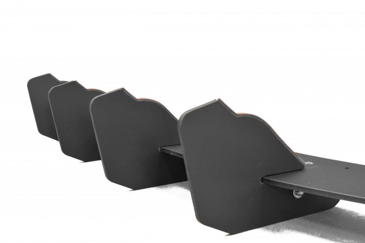 Maxton Design Diffusor Heck Ansatz passend für Heckschürze passend für SEAT LEON III FR
