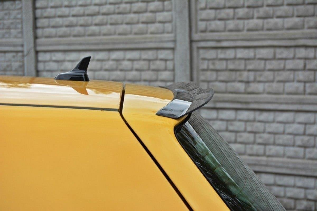 Maxton Design Spoiler CAP passend für VW GOLF 4 schwarz Hochglanz