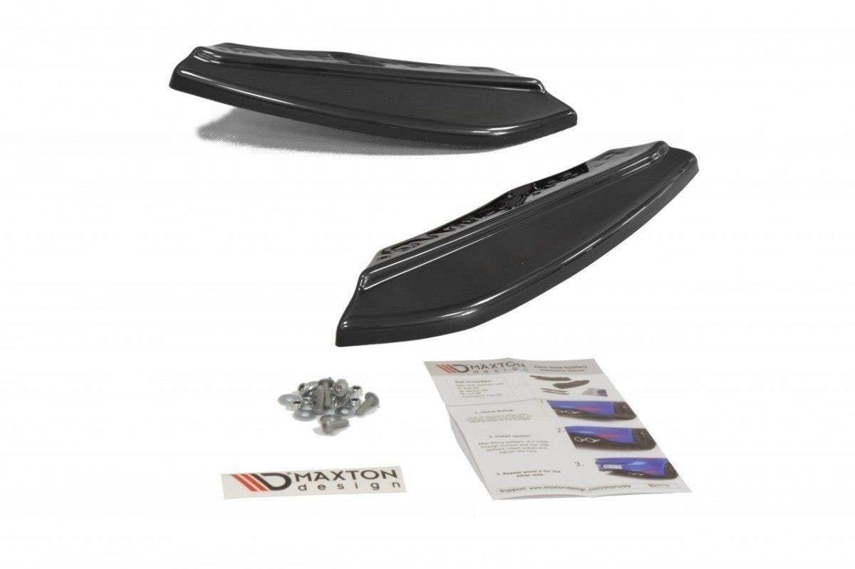 Maxton Design Heck Ansatz Flaps Diffusor passend für Alfa Romeo Brera schwarz Hochglanz