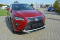 Maxton Design Street+ Spoilerlippe Front Ansatz V.1 passend für Lexus RX Mk4 schwarz Hochglanz