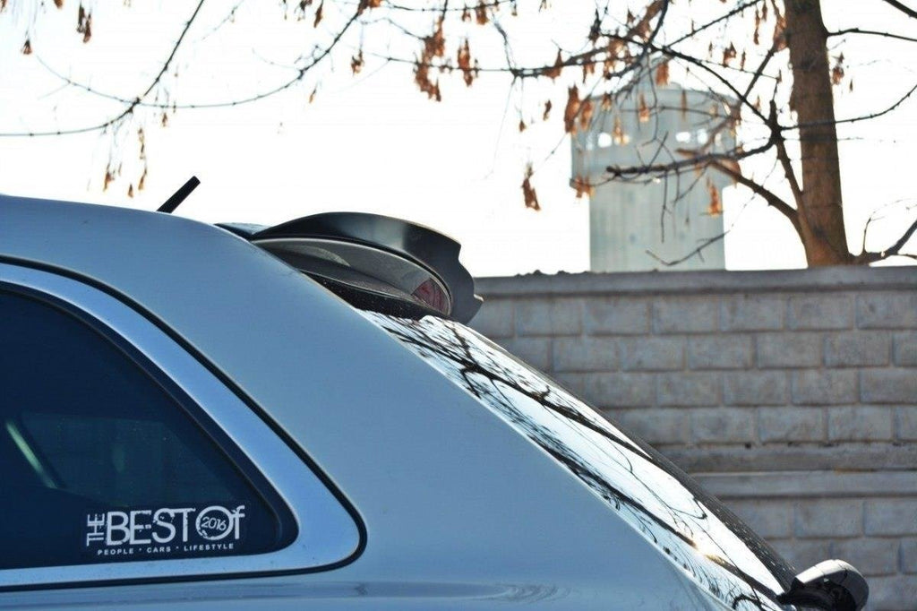 Maxton Design Spoiler CAP passend für MAZDA CX-7 schwarz Hochglanz