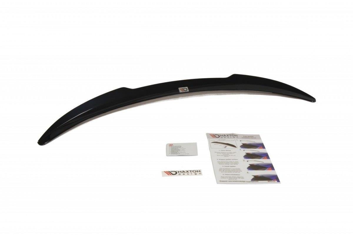 Maxton Design Spoiler CAP passend für BMW 6er Gran Coupé M Paket schwarz Hochglanz