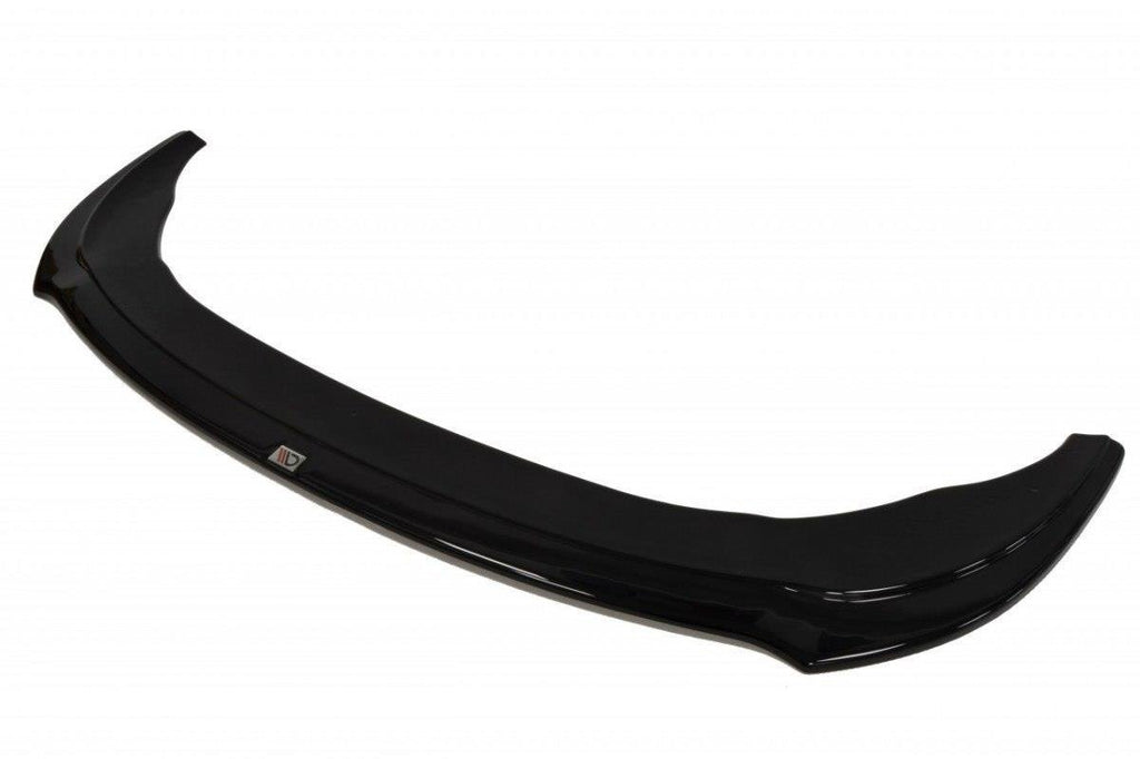 Maxton Design Street+ Spoilerlippe Front Ansatz V.2 passend für SEAT LEON MK2 CUPRA / FR Facelift schwarz Hochglanz