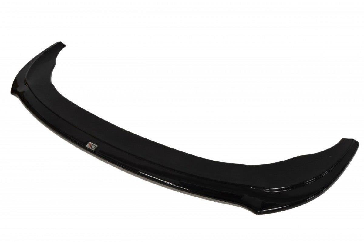 Maxton Design Street+ Spoilerlippe Front Ansatz V.2 passend für SEAT LEON MK2 CUPRA / FR Facelift schwarz Hochglanz