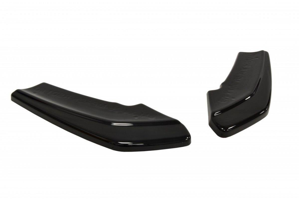 Maxton Design Heck Ansatz Flaps Diffusor für BMW X4 M Paket Carbon Look