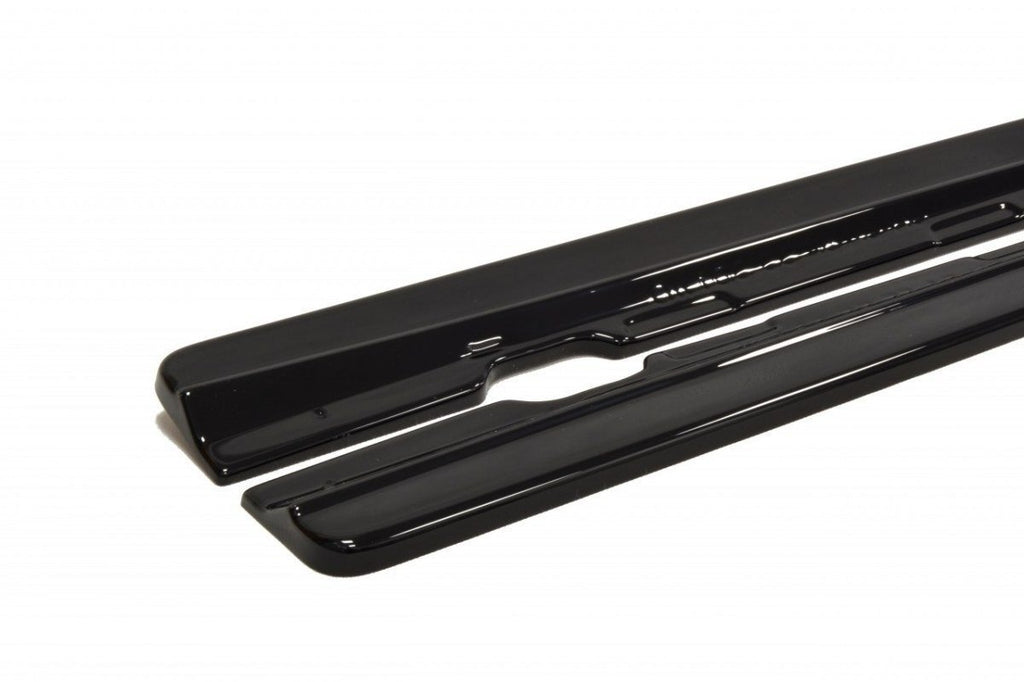 Maxton Design Street+ Seitenschweller Leisten passend für Chevrolet Camaro SS / Standard Mk5 schwarz Hochglanz