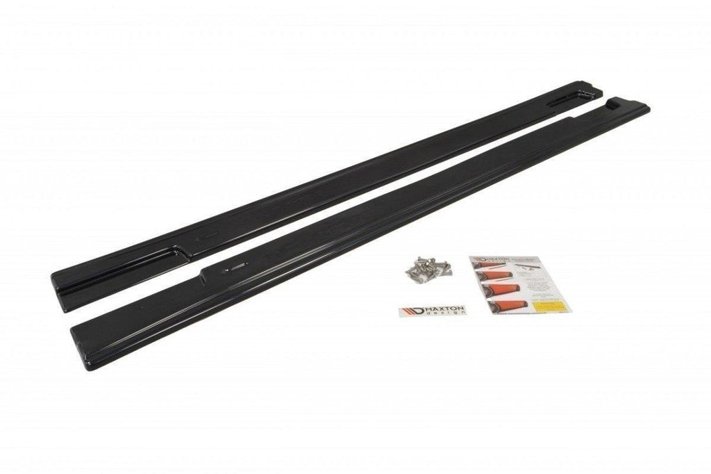 Maxton Design Street+ Seitenschweller Leisten passend für HONDA ACCORD VII TYPE-S schwarz Hochglanz