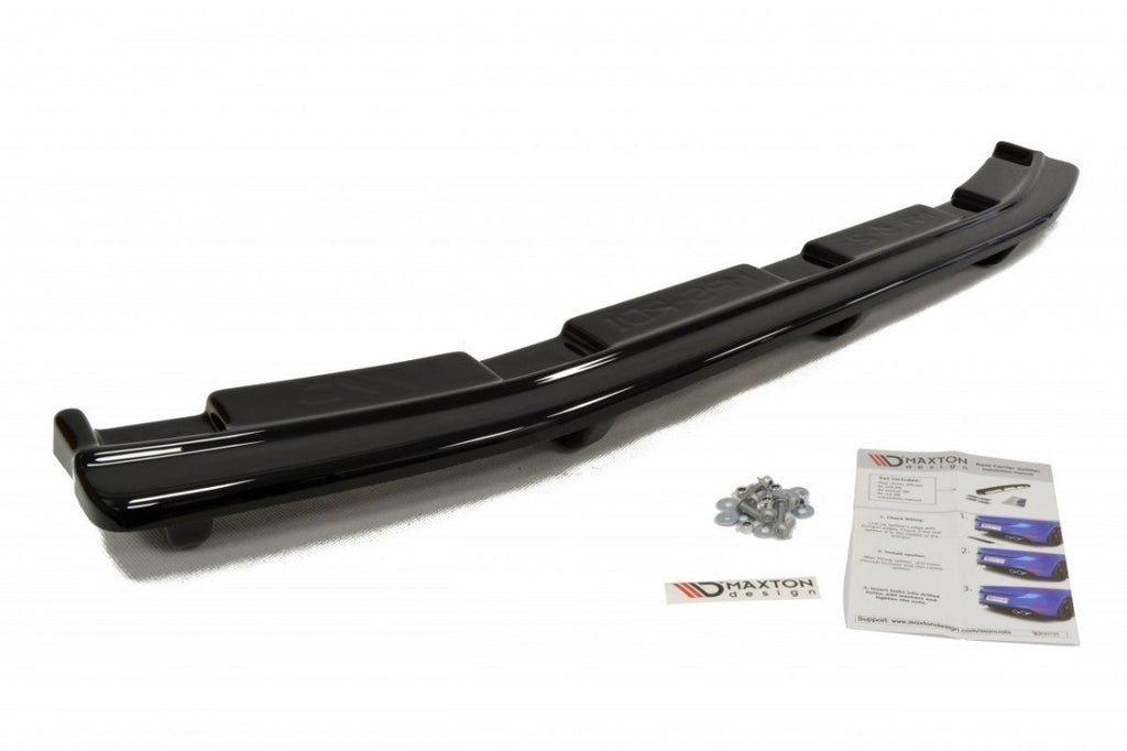 Maxton Design Heckansatz MAZDA 3 MK2 MPS im DTM LOOK schwarz Hochglanz für Mazda 3 Mk2 MPS