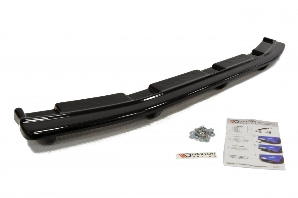 Maxton Design Heckansatz MAZDA 3 MK2 MPS im DTM LOOK schwarz Hochglanz für Mazda 3 Mk2 MPS