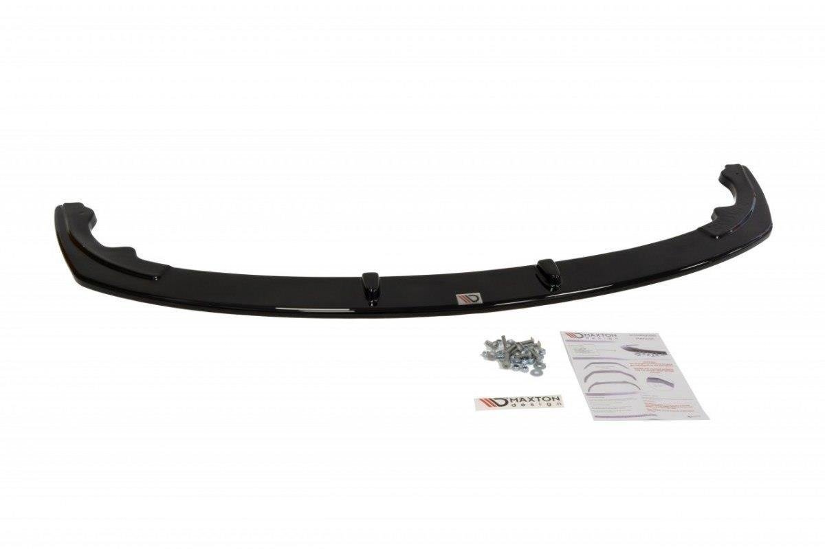 Maxton Design Street+ Spoilerlippe Front Ansatz passend für TOYOTA CELICA T23 TS vor Facelift schwarz Hochglanz