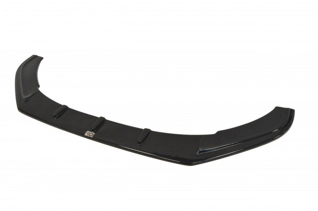 Maxton Design Street+ Spoilerlippe Front Ansatz V.1 passend für VW Polo GTI Mk5 Facelift schwarz Hochglanz