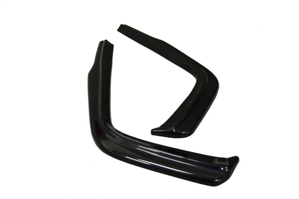 Maxton Design Heck Ansatz Flaps Diffusor passend für Lexus GS Mk4 Facelift T schwarz Hochglanz