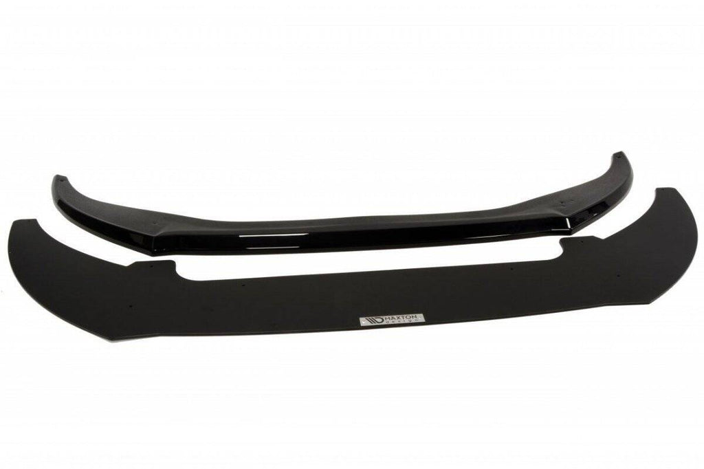 Maxton Design Racing Street+ Spoilerlippe Front Ansatz passend für AUDI A6 C7 S-LINE (2 SPLITTER = 1 SATZ)