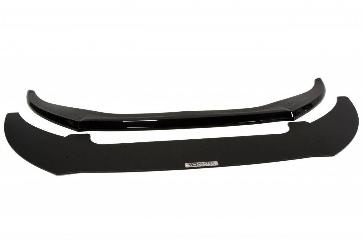 Maxton Design Racing Street+ Spoilerlippe Front Ansatz passend für AUDI A6 C7 S-LINE (2 SPLITTER = 1 SATZ)