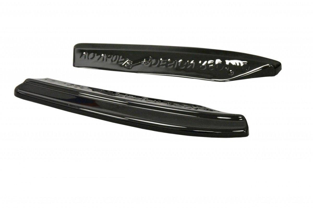 Maxton Design Heck Ansatz Flaps Diffusor für VOLVO V50F R-DESIGN Carbon Look