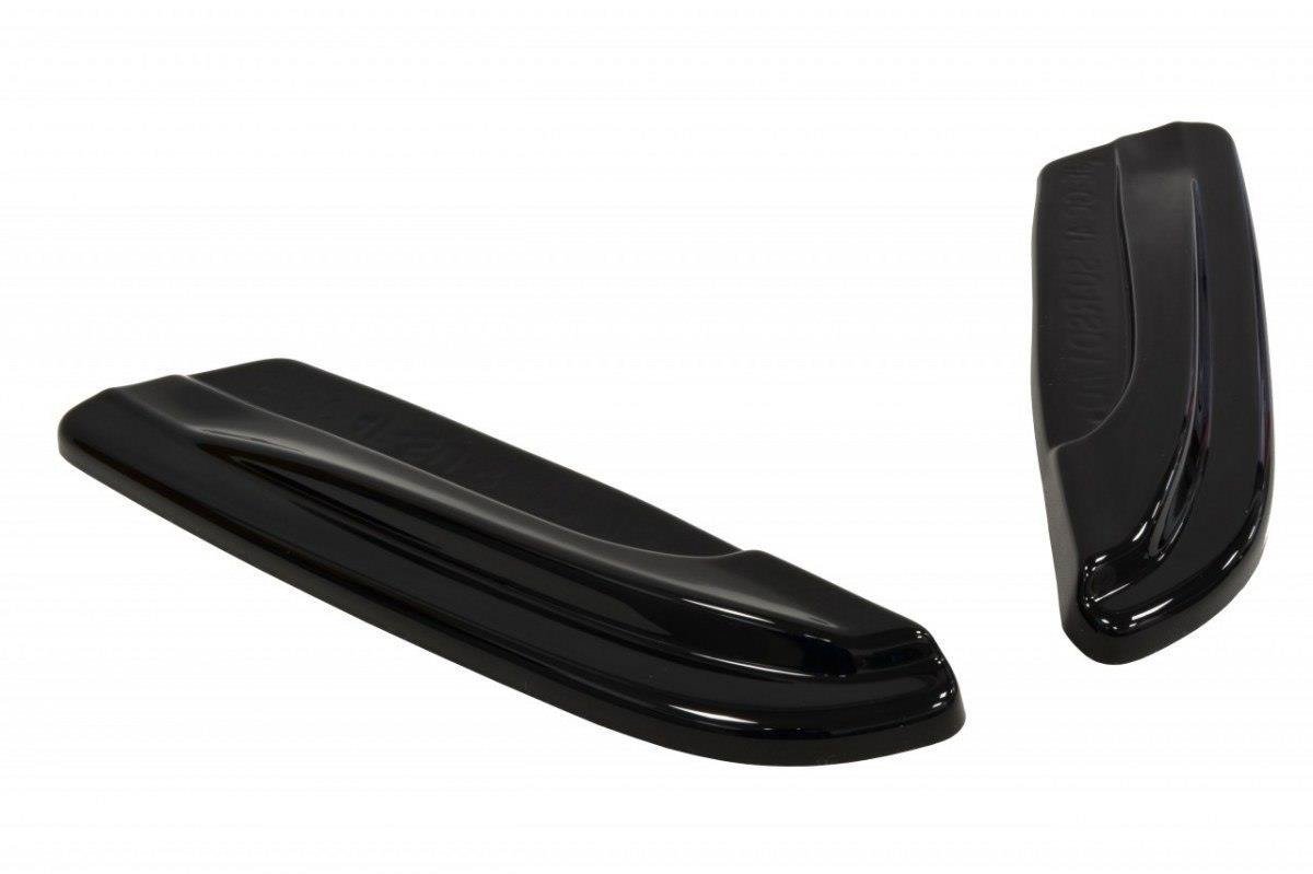 Maxton Design Heck Ansatz Flaps Diffusor passend für Jeep Grand Cherokee WK2 Summit Facelift schwarz Hochglanz