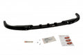 Maxton Design Street+ Spoilerlippe Front Ansatz passend für PEUGEOT 206 (passend für: CC, RC, GTI, S16, XSI, XS, SPORT) schwarz Hochglanz