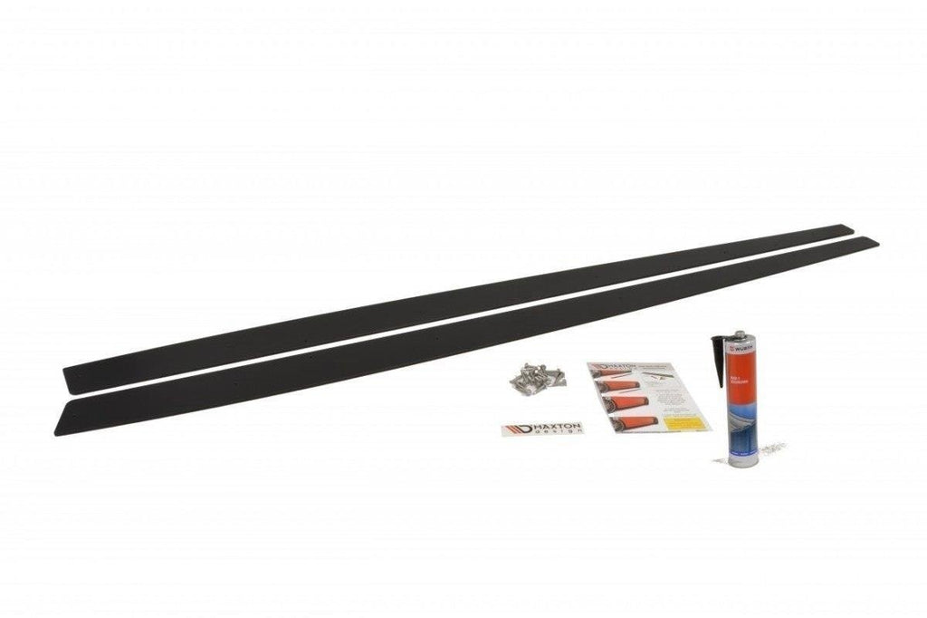 Maxton Design Racing Seitenschweller Ansatz BMW 4er Coupe / Gran Coupe / Cabrio M-Paket F32 / F36 / F33 für BMW 4er Gran Coupe