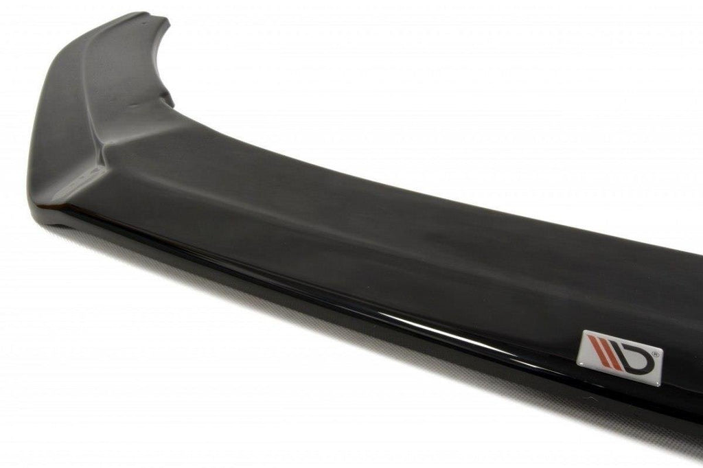 Maxton Design Street+ Spoilerlippe Front Ansatz V.2 passend für VW Polo GTI Mk5 Facelift schwarz Hochglanz